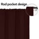 thumbnail image 2 of Cortinas Blackout con Ojales para Barra 42x36 cm Vino 2 Paneles, 2 of 7