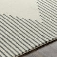thumbnail image 6 of Hauteloom Clapham Wool Living Room, Bedroom Area Rug - Modern - Gray, Beige, Black - 8'10" x 12', 6 of 8