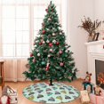 thumbnail image 7 of Yiaed Lighthouse Print Christmas Tree Skirt , Tree SkirtsTree Mat for Christmas Winter Holiday Indoor Decorations-48", 7 of 7