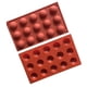thumbnail image 5 of Molde de silicona para chocolate con 15 agujeros, reutilizable, para hornear, para chocolate, jabón, fondant, decoración de tartas de cumpleaños, 5 of 14