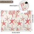 thumbnail image 3 of FORMRS A4 Clipboard Folder with Pen Holder Horizontal Foldable School Office Binder, Brown Starfish, 3 of 9