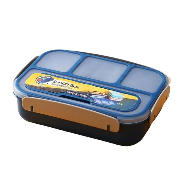 Contenedor de almuerzo Sunnimix con Tapa Sellada azul