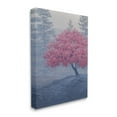thumbnail image 2 of Stupell Spring Cherry Blossom Foggy Path Landscape Photography Gallery Wrapped Canvas Print Wall Art, 2 of 5