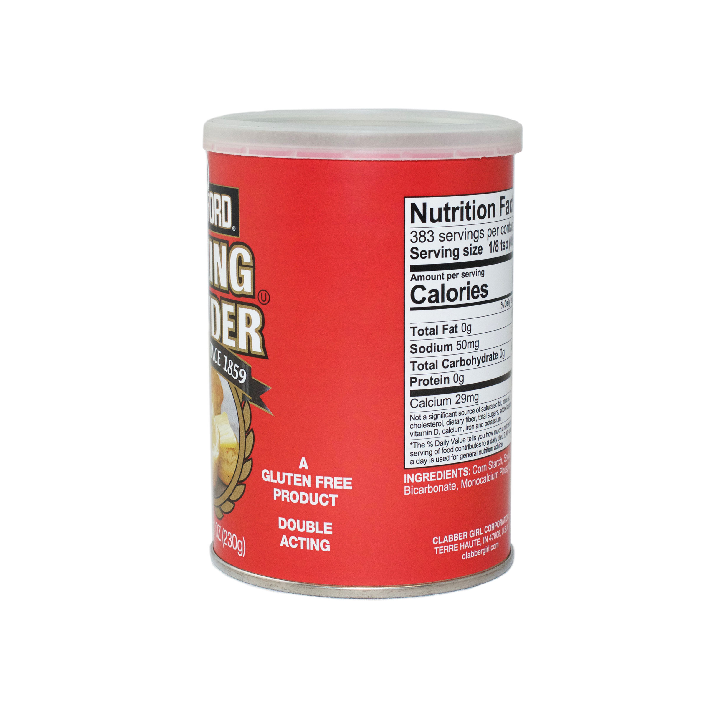 Rumford Premium Aluminum-Free Baking Powder, 8.1 oz - image 5 of 5