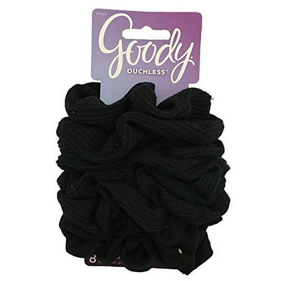 Goody Ouchless scrunchie Black 8 Count