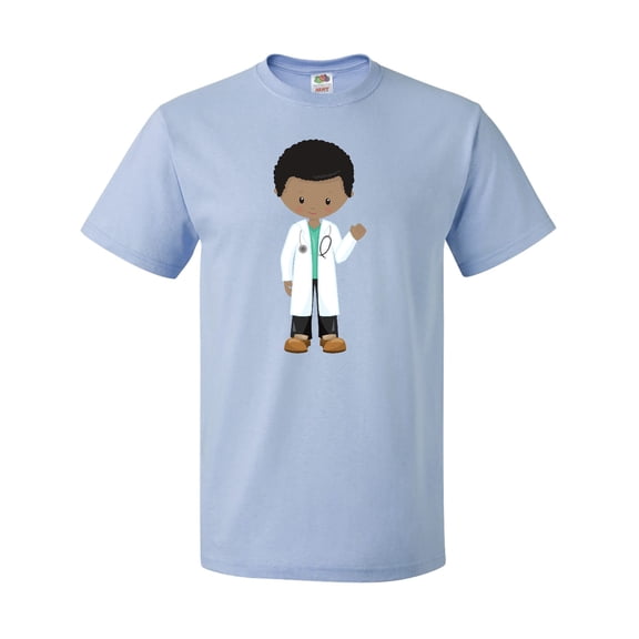 Inktastic African American Boy, Doctor, Lab Coat, Medicine T-Shirt