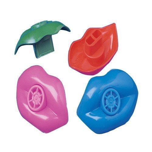 Lot Of 12 Assorted Color Lip Shaped Siren Whistles