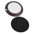 thumbnail image 2 of Chauffe-tasse à café, USB Grain de bois chauffe-tasse chaleur boisson tasse tapis bureau thé tasse à café coussin chauffant pour bureau à domicile(Dark Wooden Grain), 2 of 14