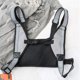thumbnail image 5 of Bolsa de plataforma delantera Chaleco de nylon Mochila Bolsa de hombro deportiva al aire libre ajustable para senderismo Camping, Negro seitruly  OD000710-01, 5 of 7