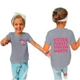 thumbnail image 2 of Chemise Enfant Tendance T-shirt Imprimé Col Rond Confortable Ample T-shirt Manches Courtes Blouse Hauts Décontractés, 2 of 5