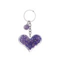 thumbnail image 1 of 3PCS Acrylic Love Key Chain Peach Heart Keyring Keychain Jewelry Gift Shining Bag Pendant Accessory, 1 of 6