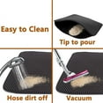 thumbnail image 5 of Mat for Cats Double Structure Cat Litter Tray Mat Waterproof，Coffe，30x30cm, 5 of 5