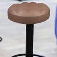 thumbnail image 4 of Shisuyan PU Foam Wood Chair Covers For Bar Stools Golden 1Set 13.2X13.2X2.8In, 4 of 8