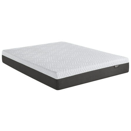 Beautyrest - 800-X10 10-inch Medium Hybrid Mattress in a Box-Twin - White