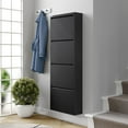 thumbnail image 4 of CEHA USA Antibacterial 4 Tier metal shoe cabinet without holes, 4 of 6