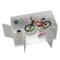 thumbnail image 3 of Absco Durango 10 Ft. x 5 Ft. Metal Bike Shed, Steel Utility Tool Shed, Outdoor Storage for Backyard, Lawn, Bikes, 50 Sq. Ft., Pale Eucalypt, 3 of 11