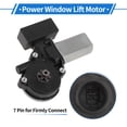 thumbnail image 4 of Motor de elevación de regulador de ventana eléctrica delantera izquierda Unique Bargains para Toyota Camry 2020-2021 8572006331 7 pines, 4 of 7