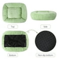 thumbnail image 6 of Sennaux Rectangle Plush Pet Bed Calming Bed for Dogs Cats Kennel Cuddler Crate Cushion Mat Washable, 6 of 6