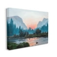 thumbnail image 3 of Stupell Industries Mountain Valley Tranquil Sunset Lake Reflection Painting Gallery Wrapped Canvas Print Wall Art, Design by Ziwei Li, 3 of 7