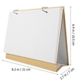 thumbnail image 5 of Blank Desk Calendar 1 Set Office Table Planner Monthly Planner DIY Calendar, 5 of 6