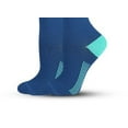 thumbnail image 4 of Sierra Socks Unisex Graduated Colorful Patterned Compression Knee High Socks for Men and Women (Blue), 4 of 4