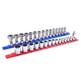 thumbnail image 4 of Ernst Organizador De Rieles De Enchufe De 13 Pulgadas Con Clips De Bloqueo Giratorio De 14 3/8 Pulgadas, Rojo (8415), 4 of 5