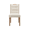 Beige, variant on Guyou Modern Dining Chairs Set of 2, Wooden Kitchen Side Chairs with 5" Thick Padded Seat & 18" High Back, Armless Faux Leather Kitchen & Dining Room Chairs for Dining Living Room, Brown