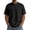 A Black, variant on Paiwinds Men's Solid Color Short Sleeve Round Neck T-Shirt Casual Fashion Basic Tee Comfortable Fit Top for Daily Wear
