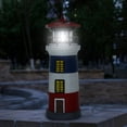 thumbnail image 3 of Solar Lighthouse,Solar Lighthouse, LED Solar Power Lighthouse Statue Rotating Outdoor Light Garden Yard Lawn Craft Ornament For Parties, Barbecues, Beaches, Gardens, 3 of 8