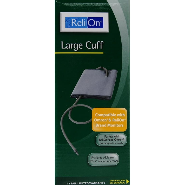 Large Blood Pressure Cuff, Replacement Large Cuff Compatible with