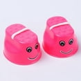 thumbnail image 6 of DimyFew 1 Pair Jumping Stilts Sports Stepping Stone Toys Walking Stilts for Kindergarten Pink, 6 of 9