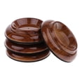 thumbnail image 2 of 4x Piano Caster Cups Furniture Round Wheel for Pianos #1 1, 2 of 9