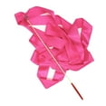 thumbnail image 3 of Almencla Ruban de Danse Art Rythmique de Gym Guirlande Tournante Rose Rouge, 3 of 7