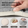 thumbnail image 5 of Danhjin Bathroom Rugs, 23.62*15.74 in Bath Mat Antislip Absorbent Fast Dry Waterproof Shower Mat for Bathroom Soft Toilet Mats, 20x32 Inches, 5 of 6