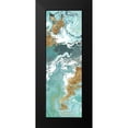 thumbnail image 2 of Watts, Eva 11x24 Black Modern Framed Museum Art Print Titled - Green Marble II, 2 of 5