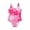 F-149Pink, variant on ZHOGXU Children Girls Summer Swimsuit Sleeveless Suspenders Flower Printed Comfortable Fashion Swimwear For Holiday Vacation Beach,Pink,6-7 Years