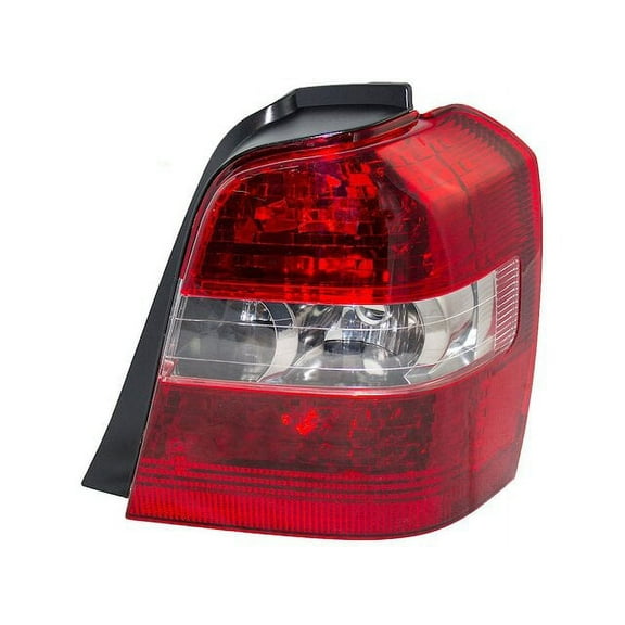 Right Passenger Side Tail Light Housing - Compatible with 2004 - 2007 Toyota Highlander 2005 2006