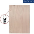 thumbnail image 5 of HA Bathroom Mirrors 40x24 Inch for Wall, Rectangle Silver Frame Wall Mounted Mirror Vertical or Horizontal Hanging for Living Room, Bedroom (40''x24''Silver), 5 of 7