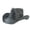 Black, variant on Classic Western Style Sun Hat with Sturdy Brim for Unisex Outdoor Cowboy Mens Fedora Hats Summer