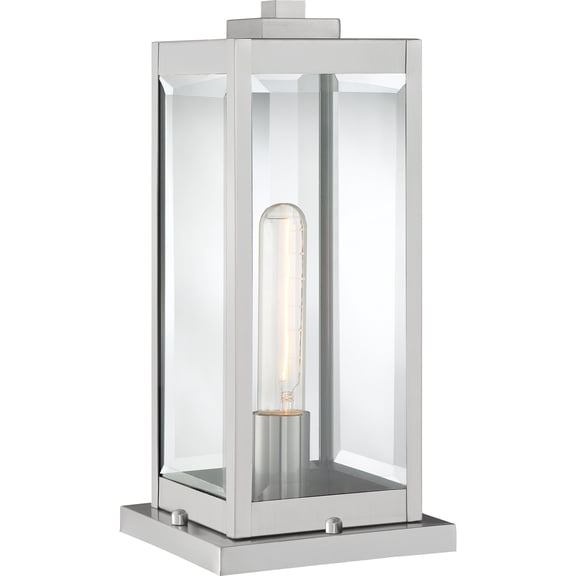 Westover 1-Light Stainless Steel Outdoor Pier Mount Light