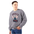 thumbnail image 3 of Popeye The Sailor Man America 1776 Sweatshirt for Men or Women Brisco Brands S, 3 of 6