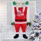 thumbnail image 2 of Franela Santa Claus Decoración De Pared De Escalada Decoración Del Hogar Adornos Colgantes De Navidad Para Puertas Paredes Y Decoración De Ventanas 2021 Kearding HA038509-00, 2 of 6