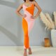 thumbnail image 1 of Vestido Largo Vestidos ajustados para mujer Sin mangas Y2k Maxi Dress Sexy Camis Dress (Rosa L) Cgtredaw Para estrenar, 1 of 1
