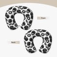 thumbnail image 3 of Xecao Hand Drawn Tomatoes Print Memory Foam Cervical Neck Pillow Versatile U-Shaped Pillows for Home,Office,Camping,Travelling,Soft Washable Cover, 3 of 8