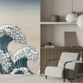 thumbnail image 2 of Idea4wall 2pcs Kobe River Japanese Style Stick Wallpaper Removable Wall Murals Large Wall Stickers for Home Decoration, 96"x48", 2 of 5