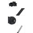 thumbnail image 3 of Yaheetech 44LB Dumbbell Set Adjustable Weight Plates, Black, 3 of 9