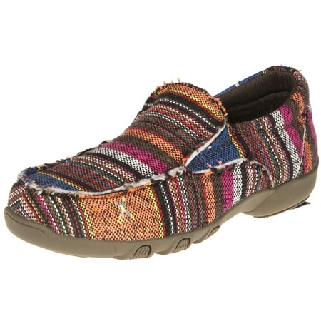 Roper Footwear Womens  Johnnie Tan Multi Southwest Print (Best Shoes For Traveling Southeast Asia)