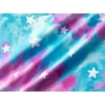 thumbnail image 5 of Topgal Big Girls Tie Dye Colorful Swirl White Stars Pajamas Tank Top & Shorts 2-Piece Clothes Set Cute Jammies Size 12, 5 of 6
