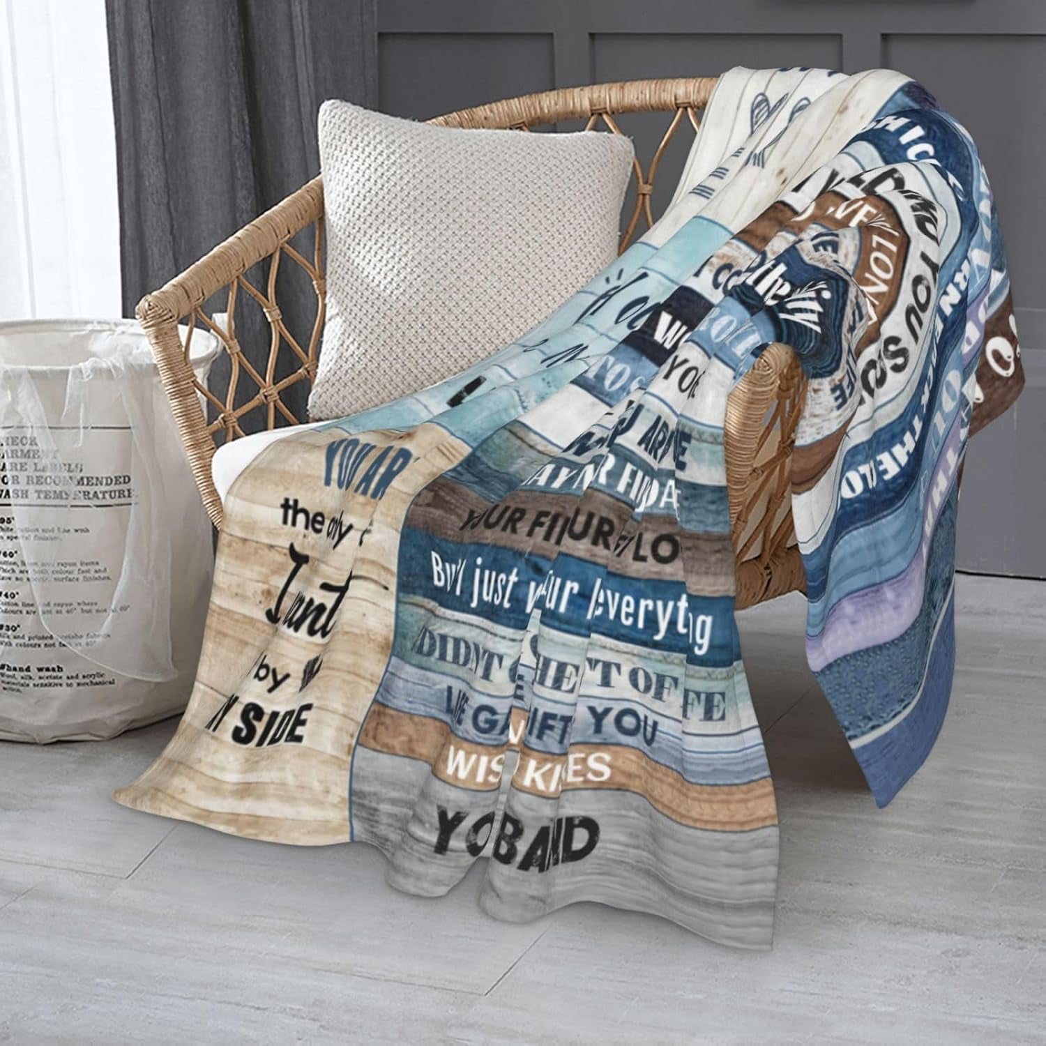 Gifts for Mom, Anniversary Birthday Gifts for Mom, Blanket to Mom from Daughter Son, Presents for Mother's Day,Christmas, Valentine's Day, Soft Flannel Throw Blanket Bed Mom Blanket Gift
