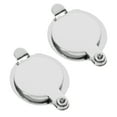 thumbnail image 3 of 2pcs Peep Hole Privacy Covers Copper Anti-Fog Peephole Cover For Front Door Wide View Door Viewer Privacy Cover For Home And Office Use, 3 of 9
